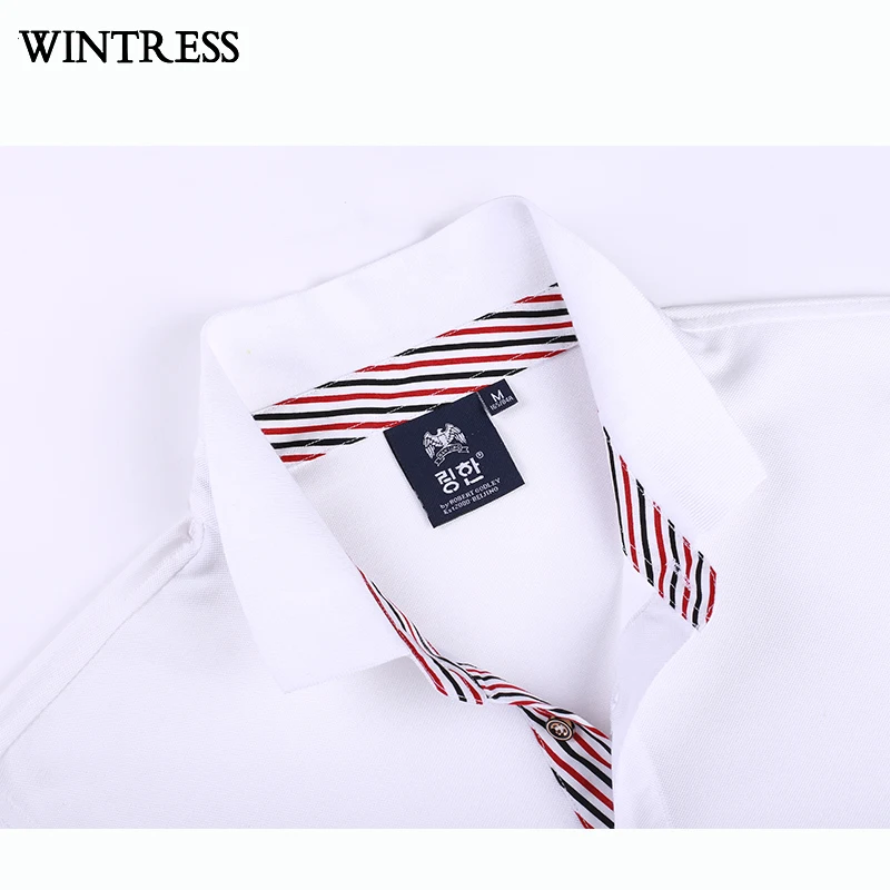 Wintress High quality blank polo shirt,fashion men tops white polo shirt ,50/50 polyester cotton t shirt buyer in usa