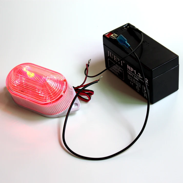 Sound And Strobe Light Alarm LED Warning Beacon Light With Siren