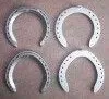 Factory High Quality  forging Aluminium Horseshoes for horses