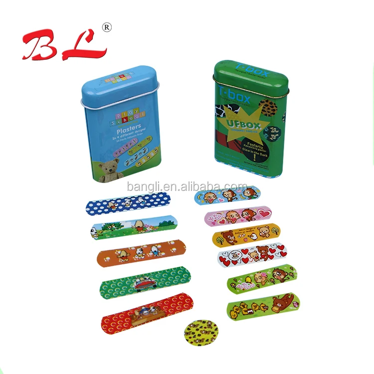 Cute Cartoon Design Plaster Bandage Custom Medical Bandaid Kid