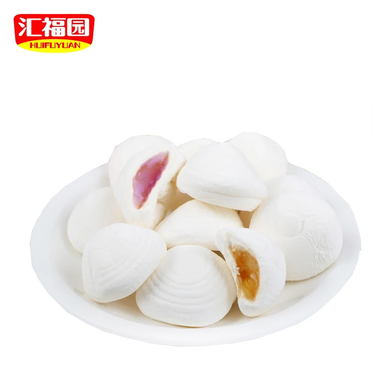HUIFUYUAN Soft sweet jam center filled marshmallow candy