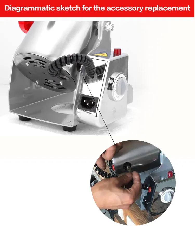 Small and multi-functional comminution of stainless steel grinding machine