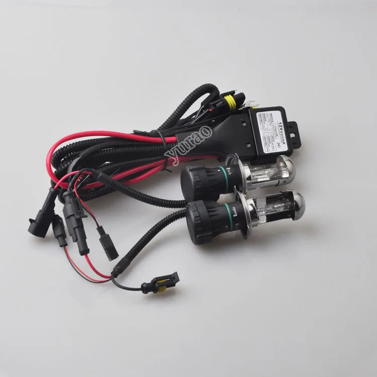 Factory price H4 hi lo hid xenon bulb h4 bixenon 4300k hot sale