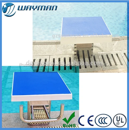 Из нержавеющей стали бассейн трек начиная блоки