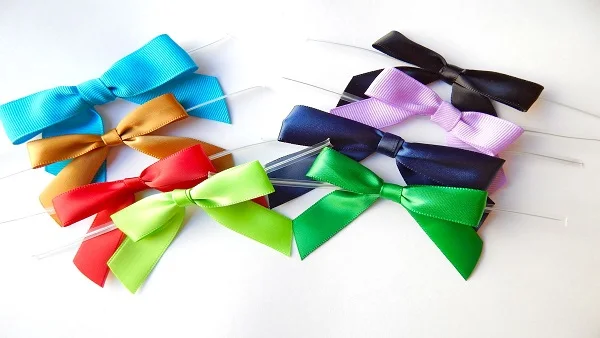 Wholesale Decorative Christmas Mini Ribbon Bows