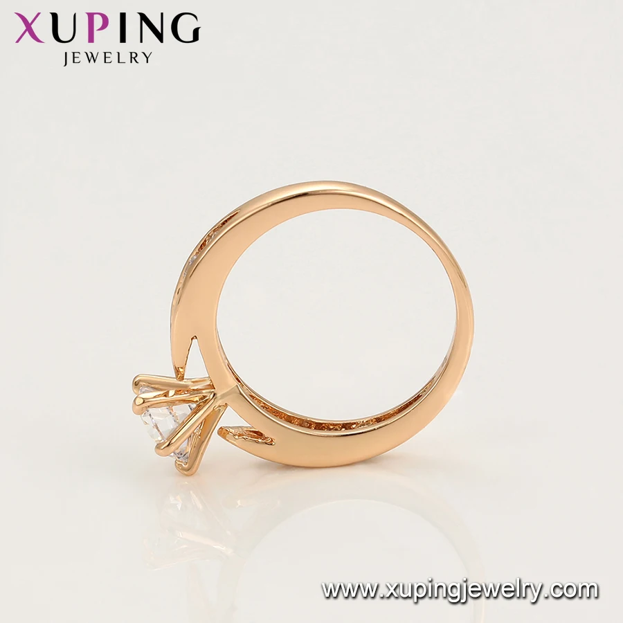 16171 Xuping new 18k gold style bijoux femme women jewelry diamond ring