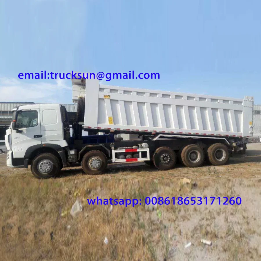 14 wheeler howo a7 dump truck 420hp 40cubic philippines
