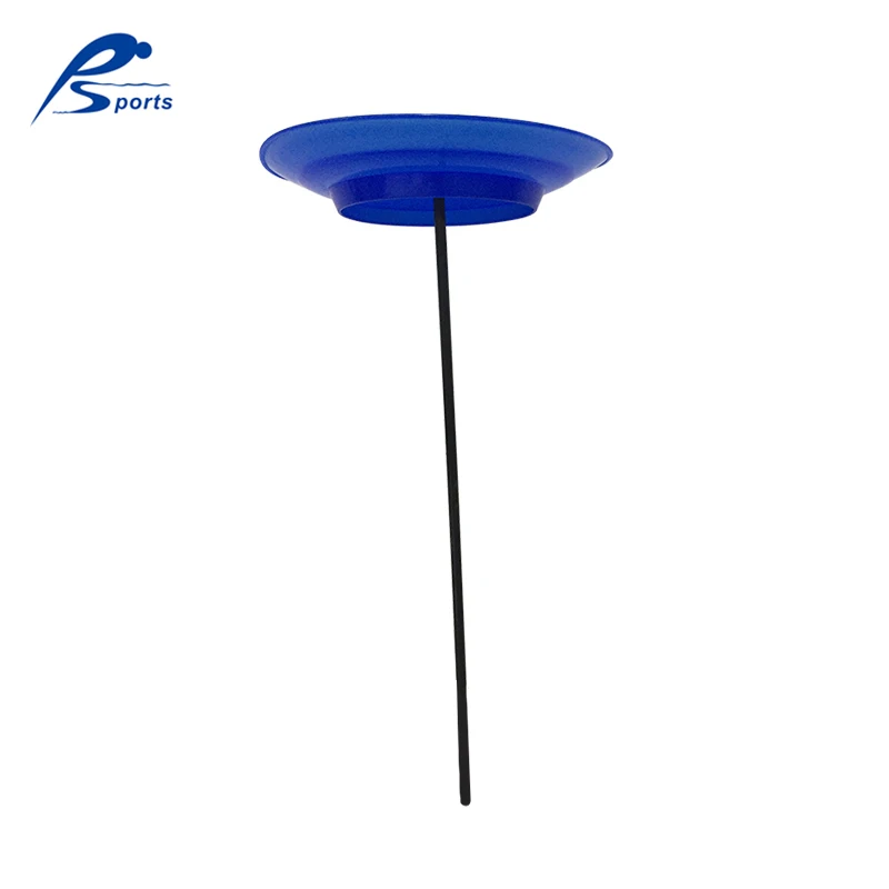 PE juggle plate with stick kids circus spin balance toy