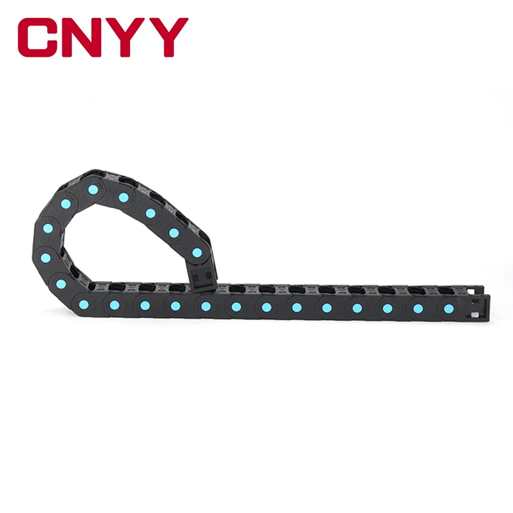 CNYY cable load-bearing high speed lowest price drag chain High Quality Cable Drag Chain semi-open flexible track