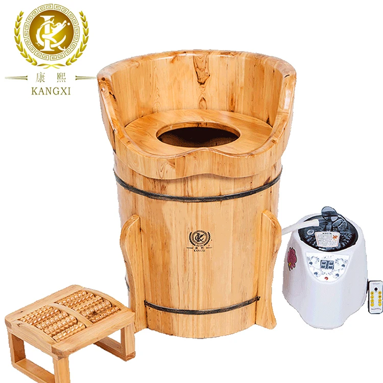 Vaginal Steam Wood Chair Vaginal Steamer Barrel