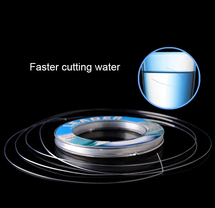 Fishing Line Mono Nylon Leader Line 50m Transparent Monofilament Line Customized Packing Level Leader Samples Avaliable Accpet