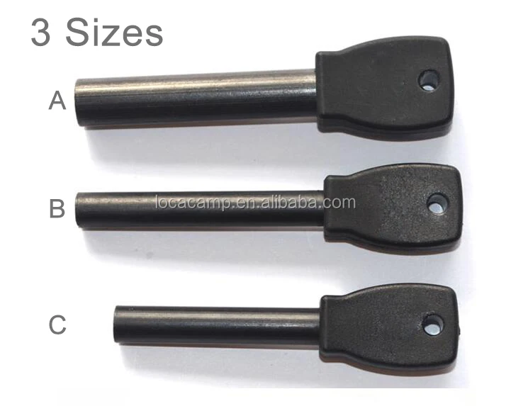 Ferro Rod Fire Starter Flint Stone Start a Fire Portable Customized for Camping Hiking and Emergency Using