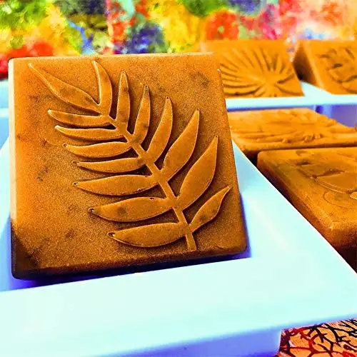 New Design Palm olive leaves Art Craft Molds DIY Handmade Silicone Soap Molds