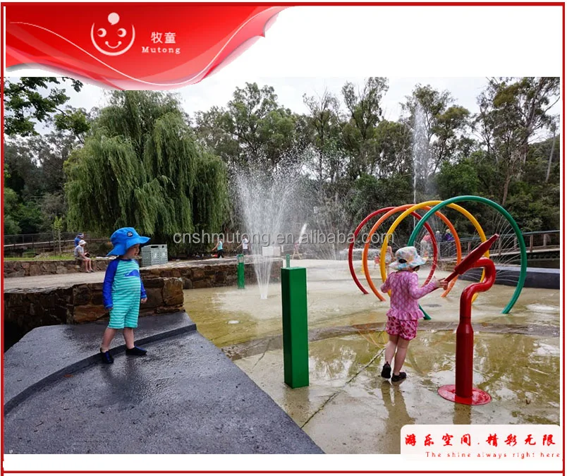residential splash pad area and play ground for sale