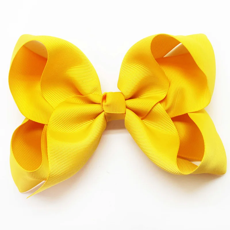 Boutique Ribbon Hair Grips Grosgrain Bows Hairbow For Baby