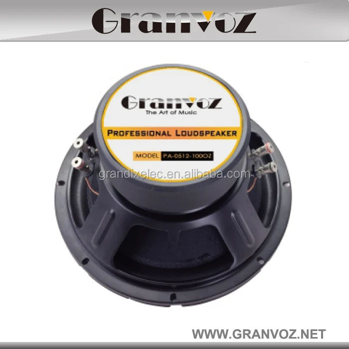 12 inch DJ woofer dual coil double magnet universal woofer speaker price PS-0512