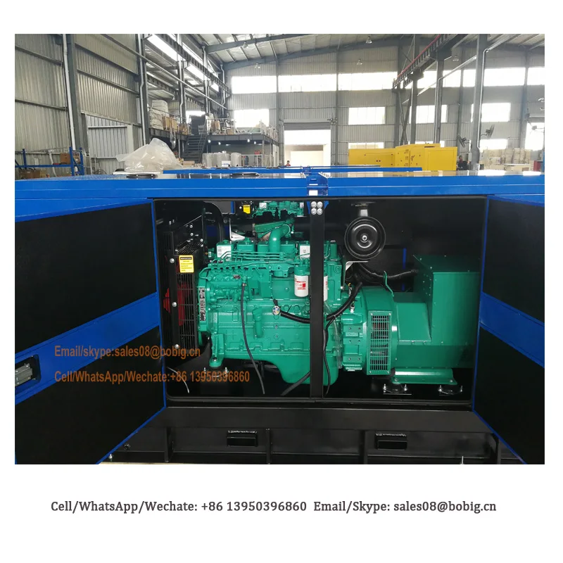 
10,15,20,30,40,50,60,100,150,200,500 kw kva super silent diesel generator HZ 