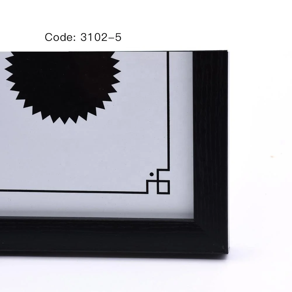 A4 Black Classic Wooden Frames For Photos and Certificate