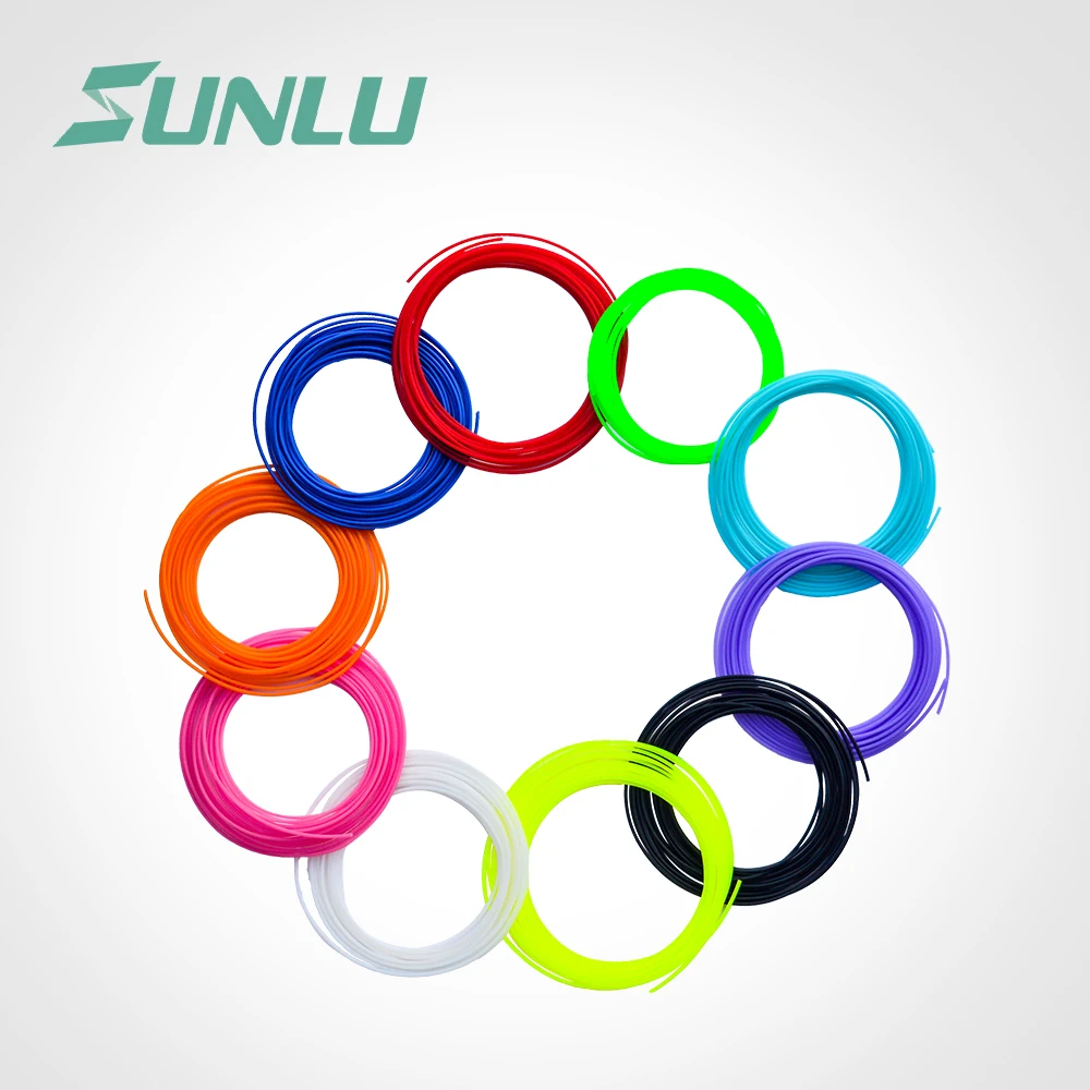  Sunlu 1 75 PLA PCL 3D наполнители для ручки 10 м/рулон