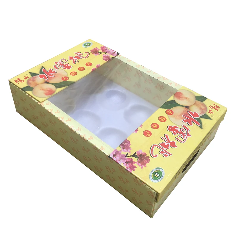  Лидер продаж одноразовая коробка для фруктов картонная овощей лучшего качества