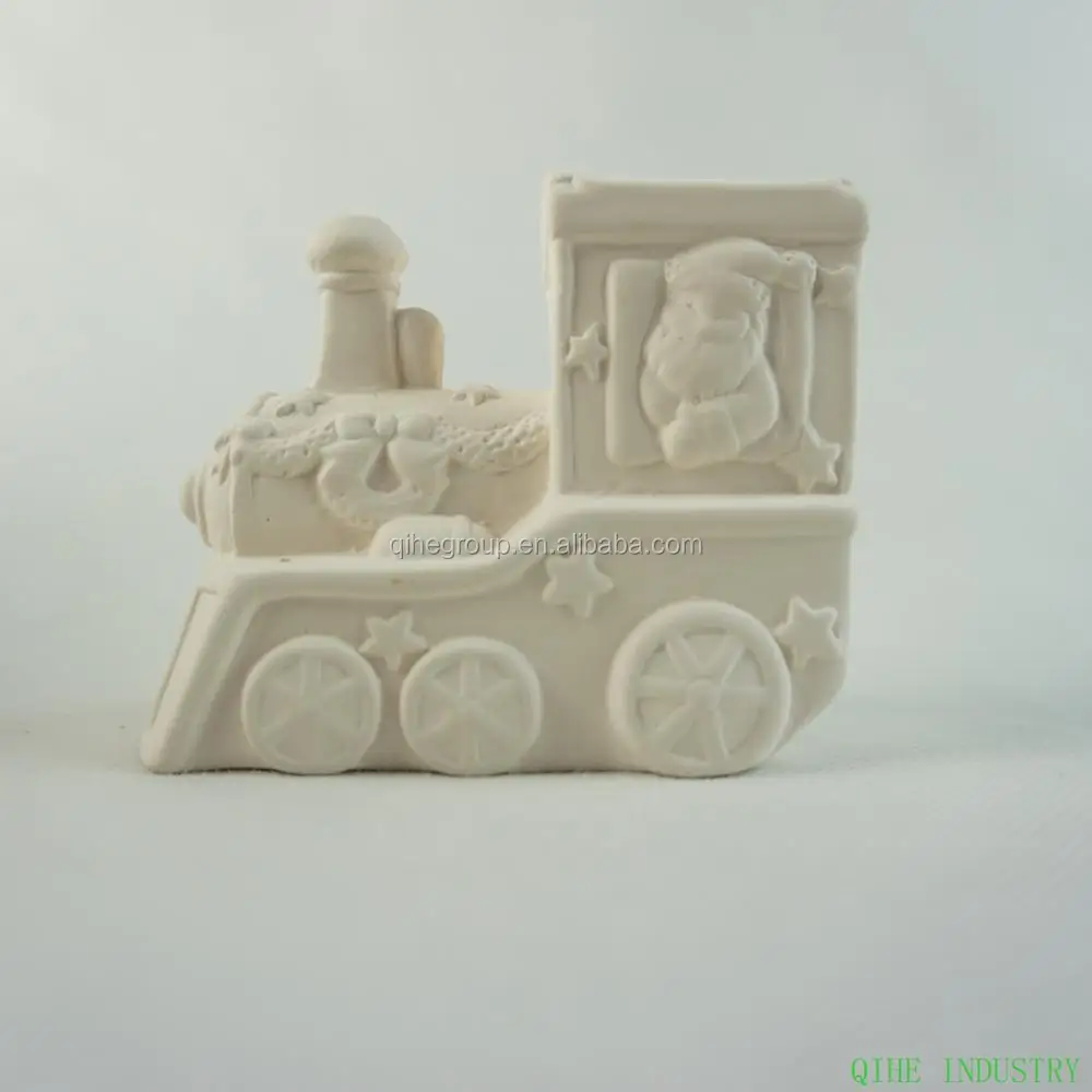 Большая ведьма с колбой, готовая к окрашиванию керамическая бисквитная керамика, U-образная краска