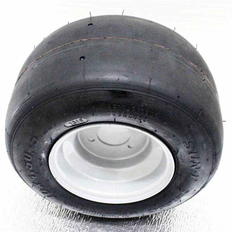 Go kart Drift Trike Mini Bike 10 inch 10x4.5-5 Tire Wheel Rim Assemble Parts