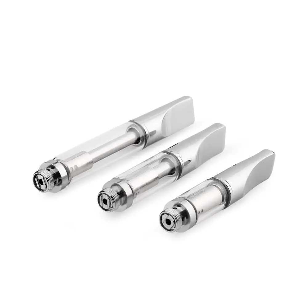 
e-cigarette hot sale A3 Silver ceramic glass cartridge 510 vape pen cbd oil vaporizer 0.5ml thick oil cartridge 