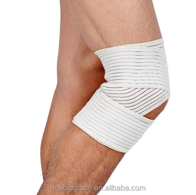 120cm Nylon elastic sport knee support bandage wrap, sport knee wrap