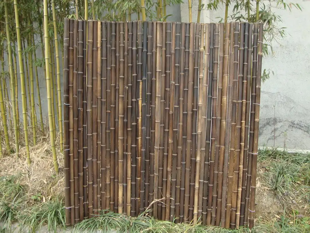 WY T-001 2017 bamboo screen fence with design