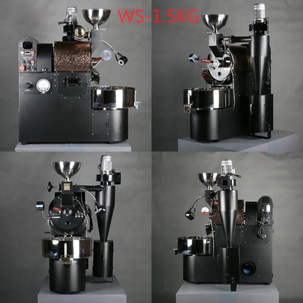 Santoker R1.5 WS-1.5Pro 1kg 2kg Commercial Coffee Roaster Machine for Small Business