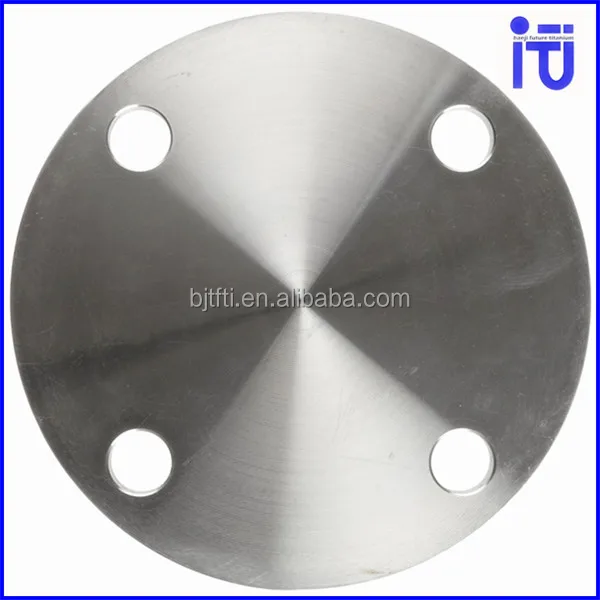 High Pressure Gr1 ANSI B16.5 Flanges Titanium Price Bearing Block Flange