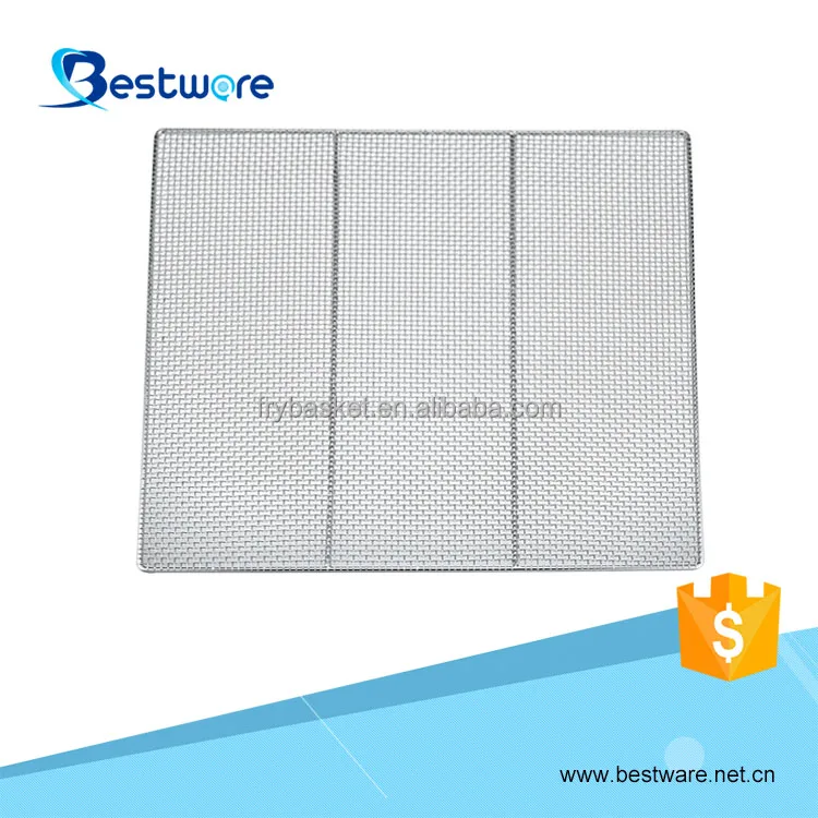 Durable IronWire Fine Mesh BBQ Grill / Stainless Steel Grill Rack