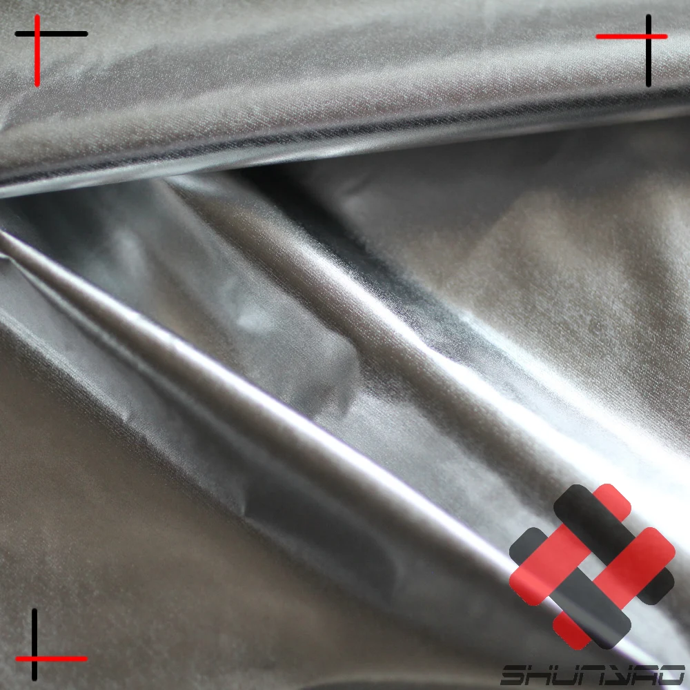 
20D shiny silver coated nylon fabric 