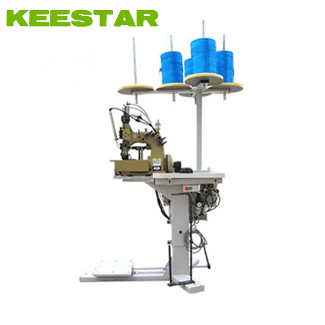Keestar 81300A1HL double needle four thread safety stitch  bulk bag/FIBC bag making machine