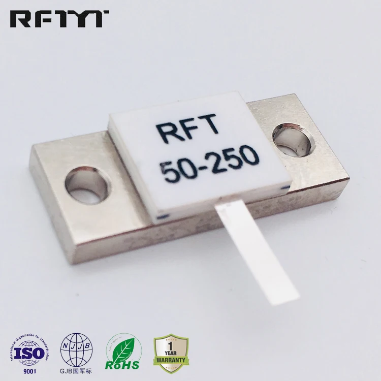 RFTYT Фабрика Горячая продажа низкая цена ROHS 250 Вт 50 Ом Rf резистор