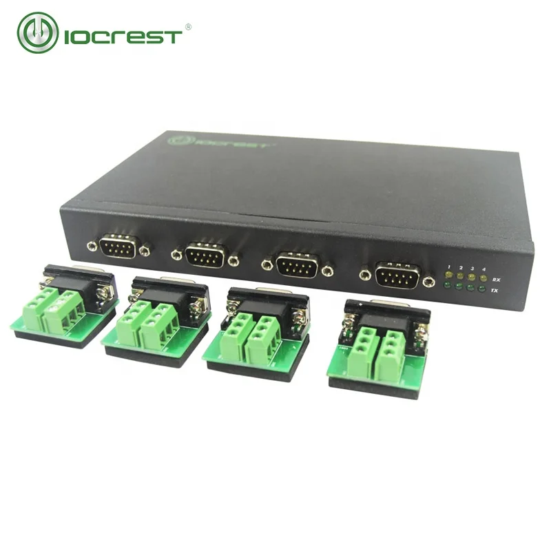 Последовательный преобразователь IOCREST с USB 2,0 на 4 порта RS422/485