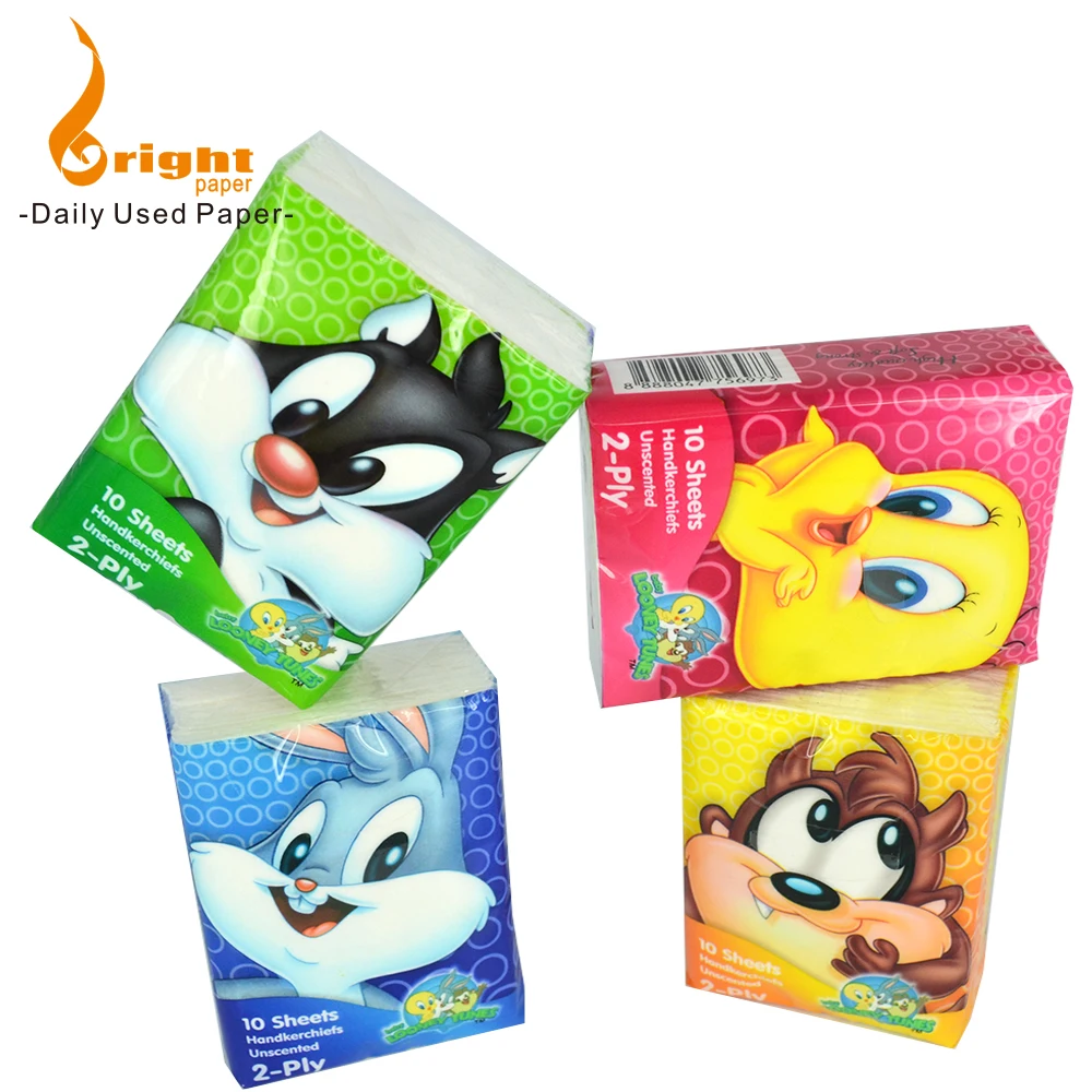 Customized advertising  Mini Facial  Pocket Tissue