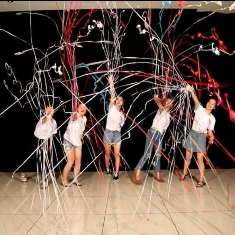 Children Toys Tissue Confetti Hand Throw Streamer for Birthday Wedding Party Supplies