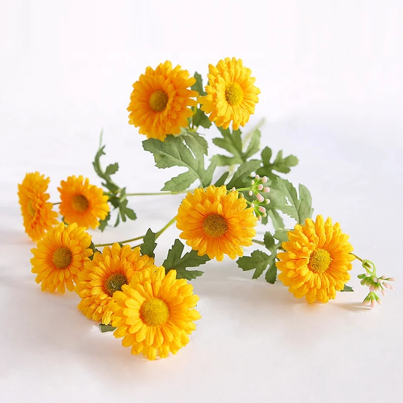 New artificial small daisies home decoration artificial flowers wedding festival decoration flowers ranunculus flower artificial