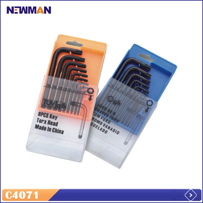 Competitive Supplier, Hex Key, 9 pcs. Star Hex Key Set