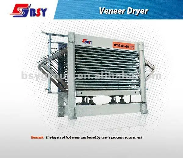 Сушилка для шпона горячего прессования