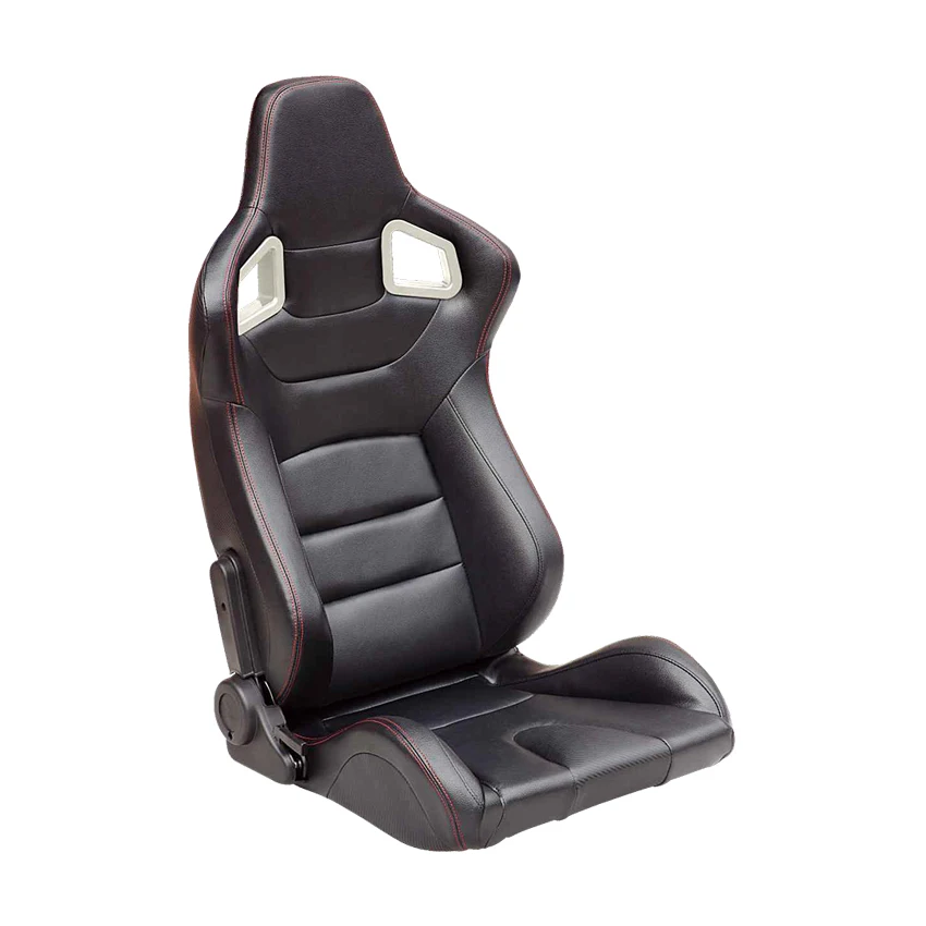 
PVC material black color universal car racing seat 