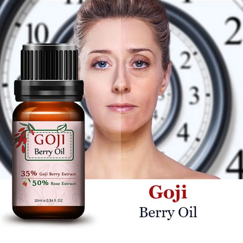 
Super Anti Wrinkle Anti Aging Acid Berry Goji Rose Essential Oil Hydrating Wolfberry Oil Anti-Wrinkle Face Care Facial Serum 
