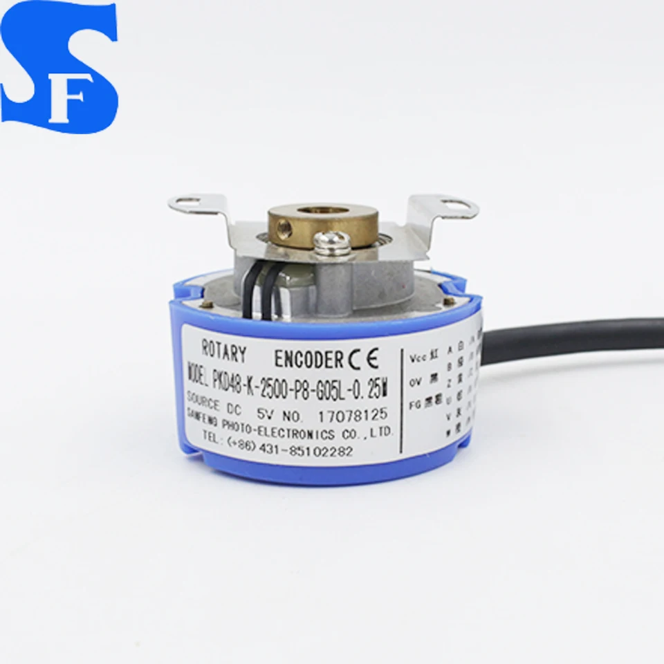 tamagawa type 9mm taper hollow shaft rotary encoder for servo nomtor and elevator PKD48-K9-2500-P8-G05L