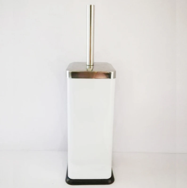 Household cleaning stainless steel toilet brush holder