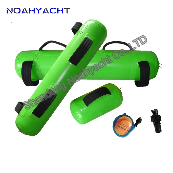 0.9mm pvc fitness inflatable aqua bag water weight bag for power training equipment