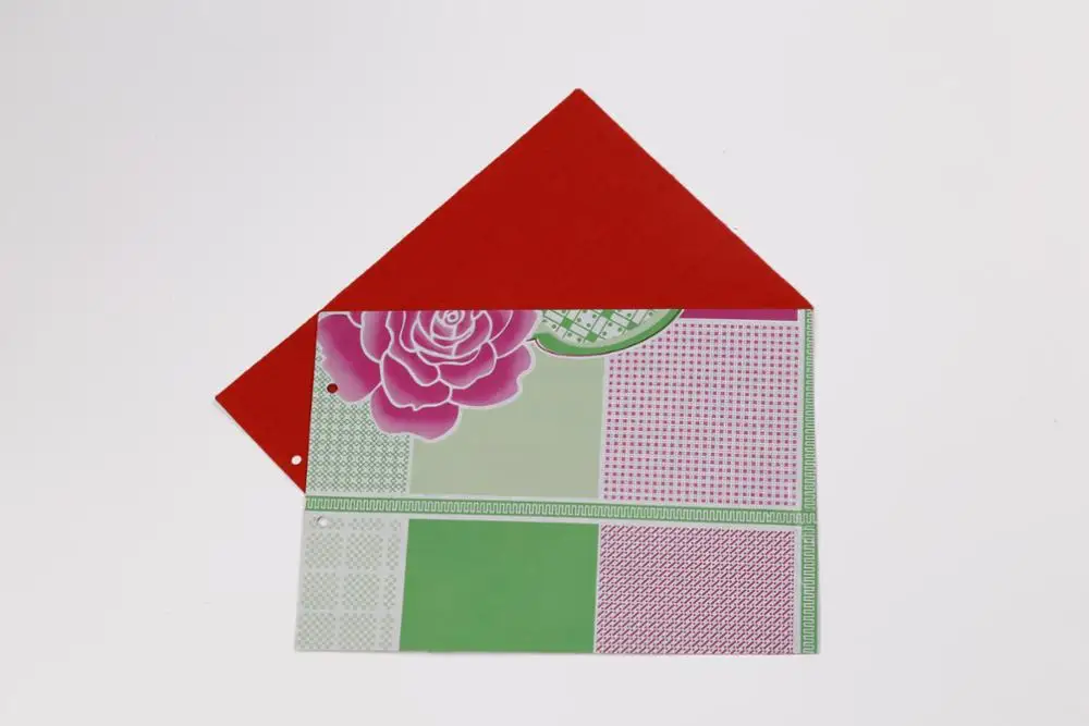 Gray Color Laminate Flooring felt backing pvc floor