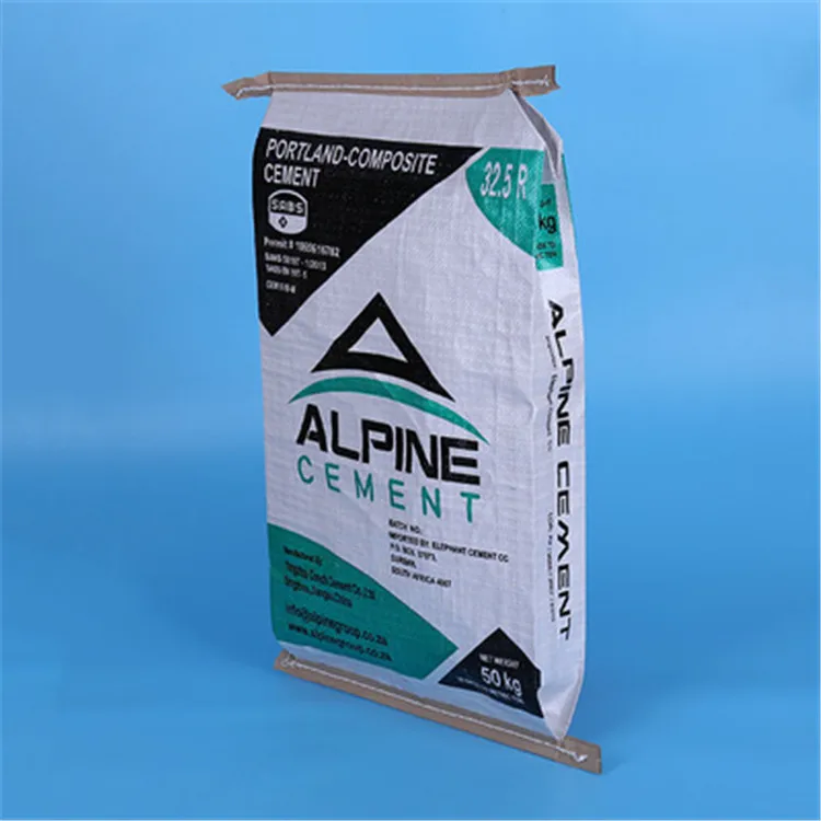 25kg bag dimension for white 100kg cement 50 kg bags
