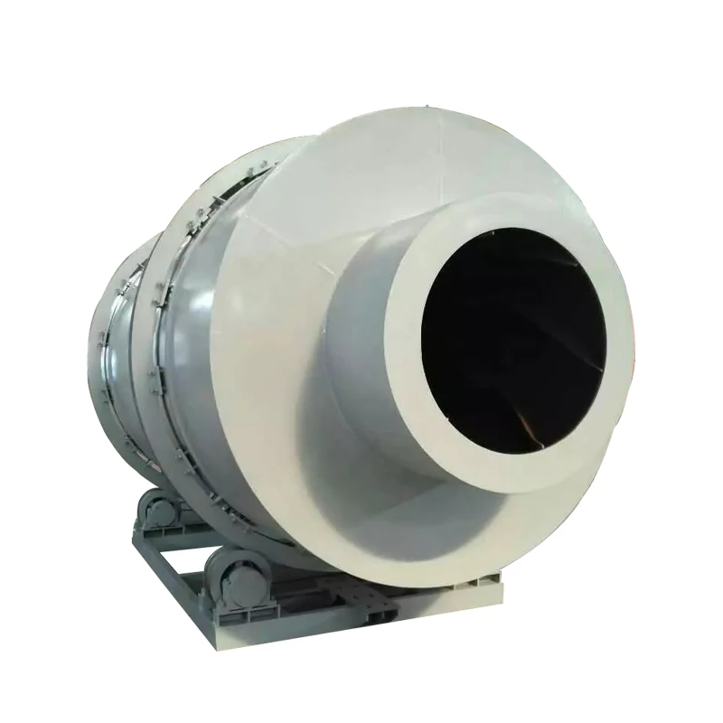 Industrial three cylinder  slag rotary drum dryer