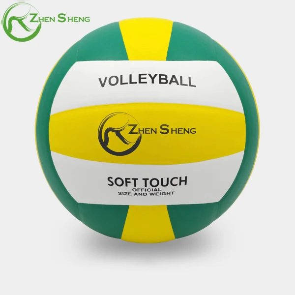 Zhensheng оптовая продажа под заказ кожаный ПВХ новейший дизайн волейбола официальный размер вес мячей волейбол